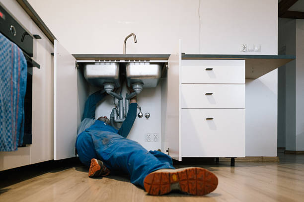 Professional Plumbing technician working in Vale, NC